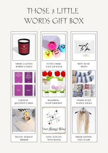 Those 3 little Words Gift Box